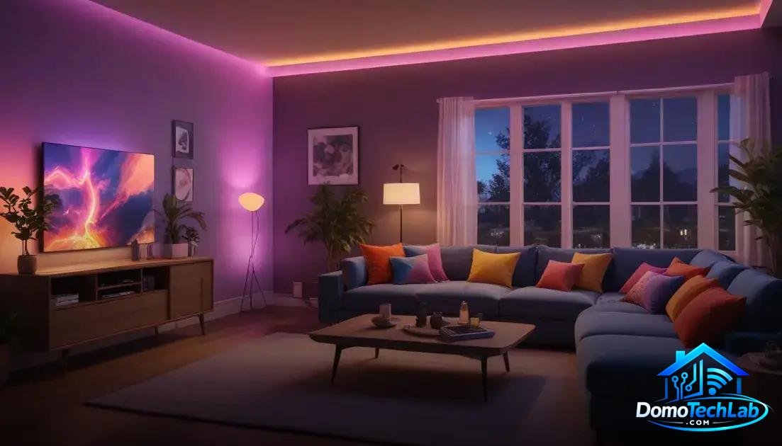 Sincronización de luz y ambiente inmersivo