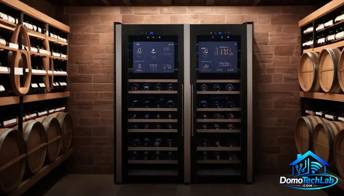 Controle multizona em adegas