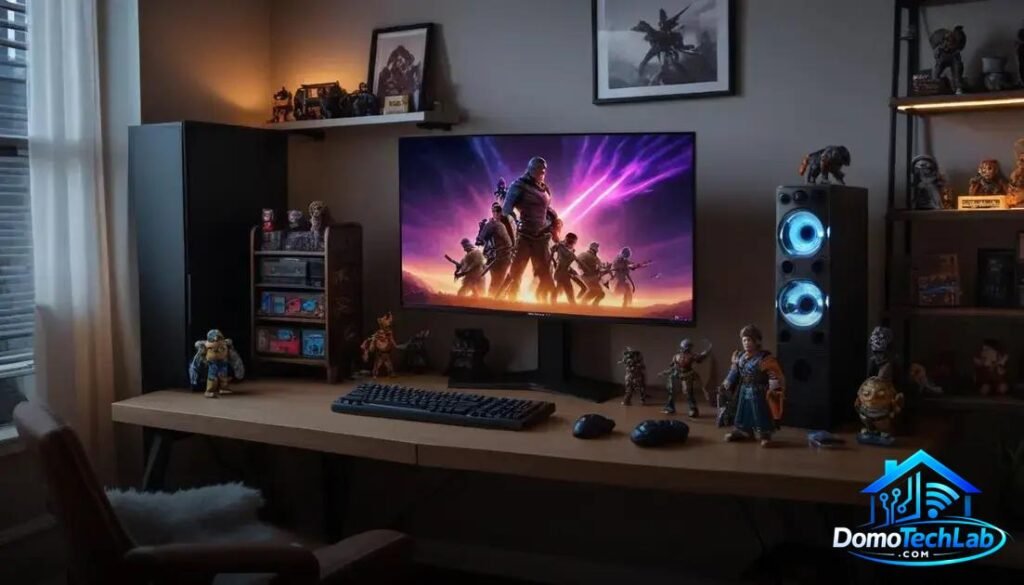 Setup Gaming Inteligente: Inmersión total con luces y automatización