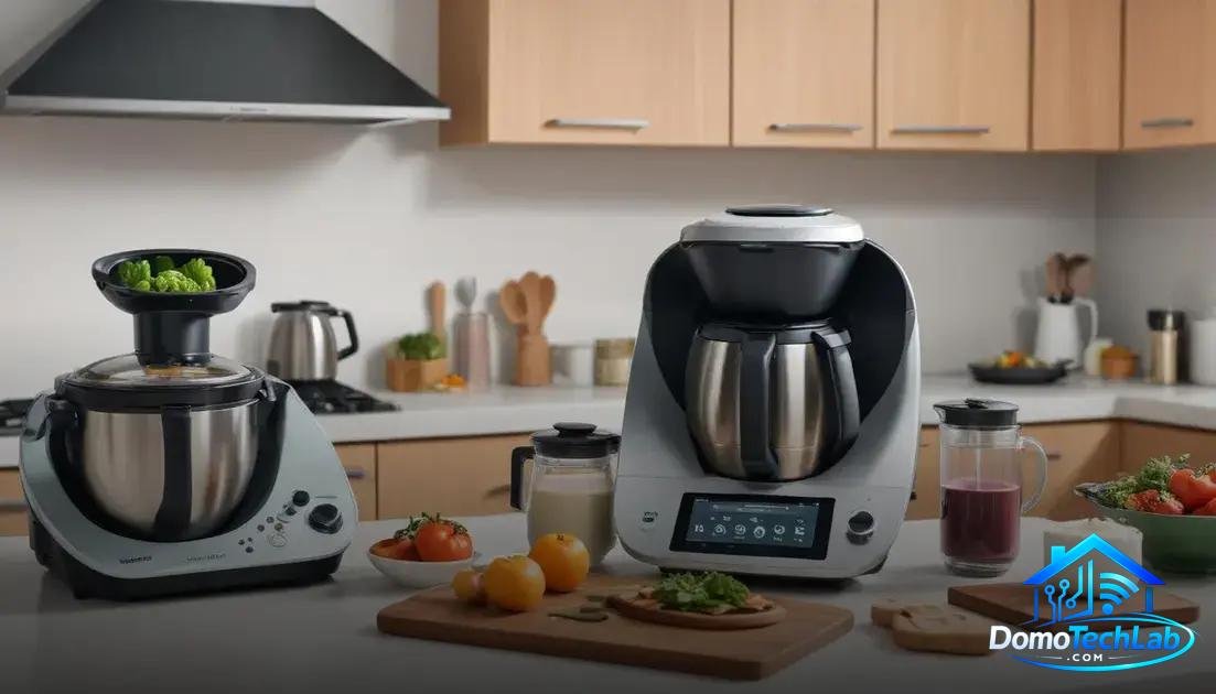 Facilidade de integração em sistemas de cozinha inteligente