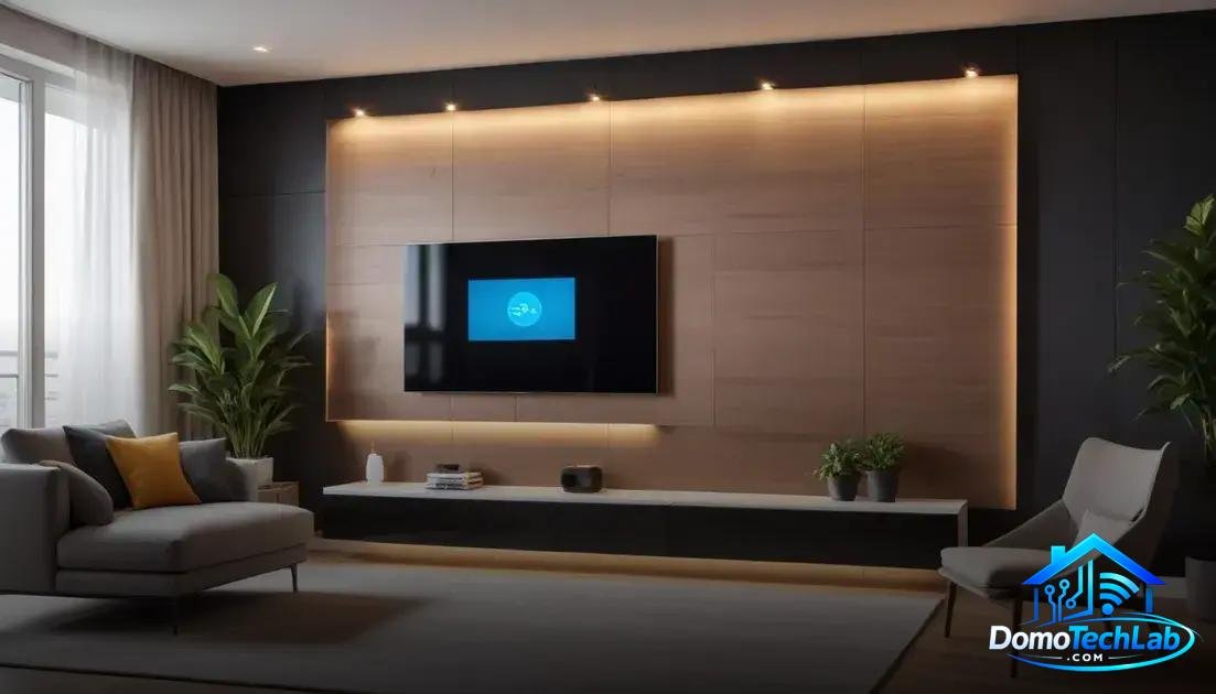 Aspectos estéticos del diseño de paredes inteligentes