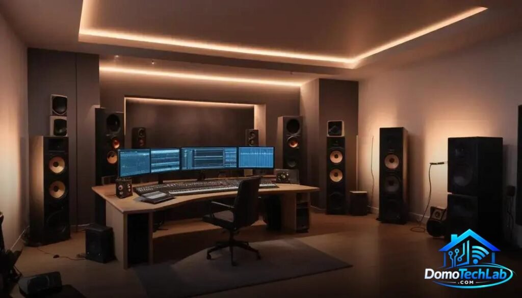 Estudio de música inteligente: Automatiza tu grabación y acústica