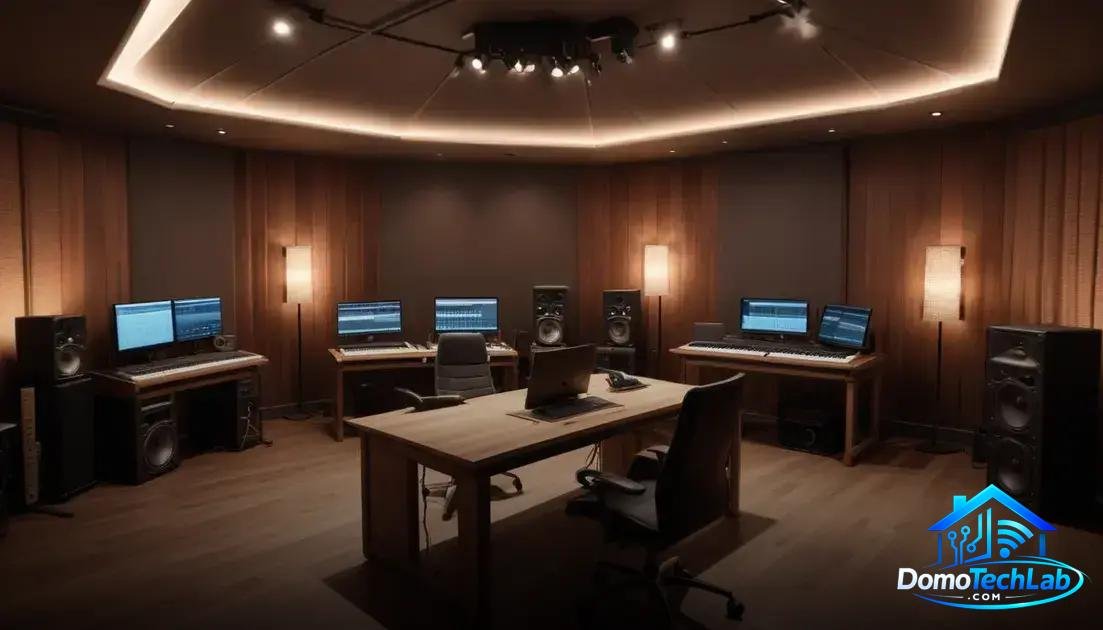 Soundproofing and Automation in Recording Spaces