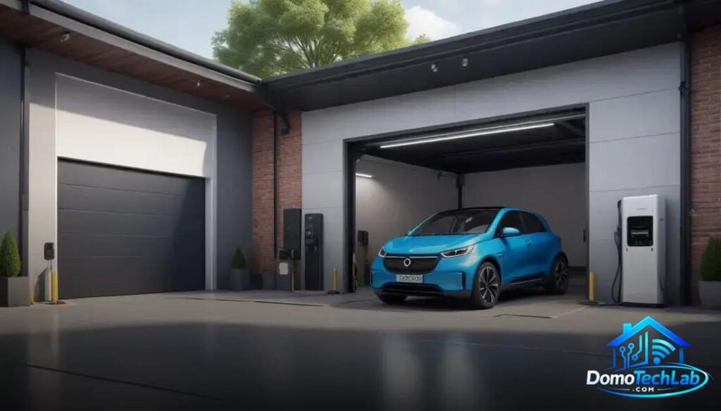 Garaje inteligente: Abre tu puerta con el GPS y carga tu coche con el sol