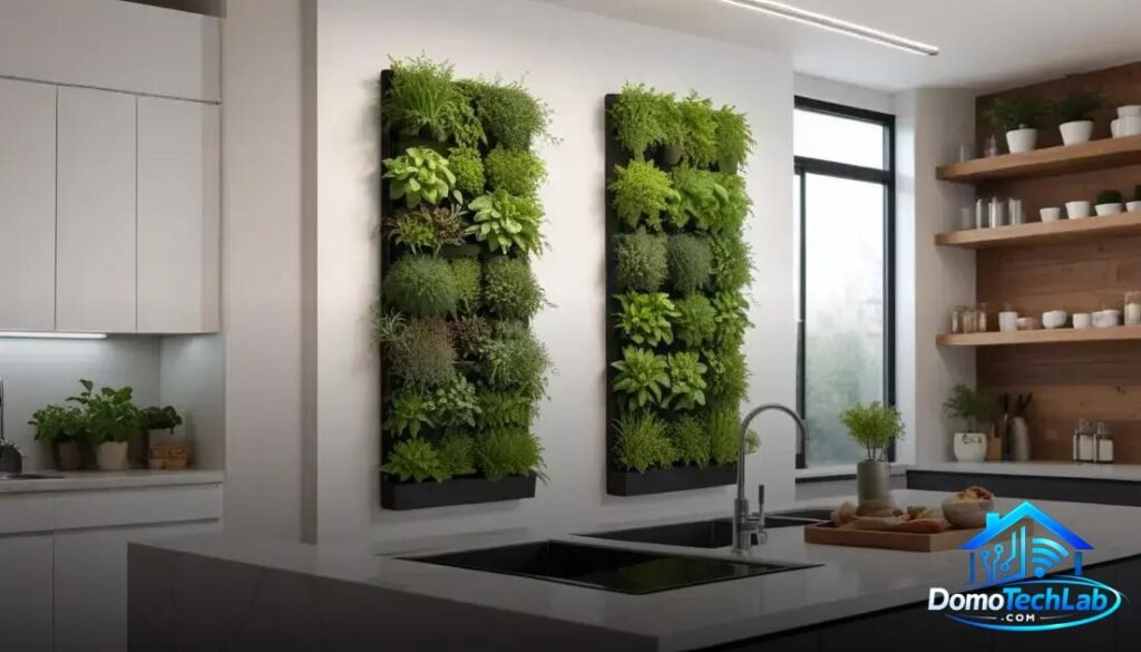 Huerto urbano: Cultiva especias frescas con riego y luz automática
