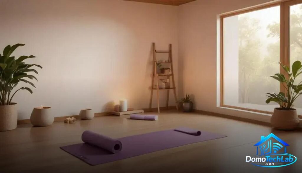 Estudio de Yoga inteligente: Cómo la luz e IA corrigen tus posturas